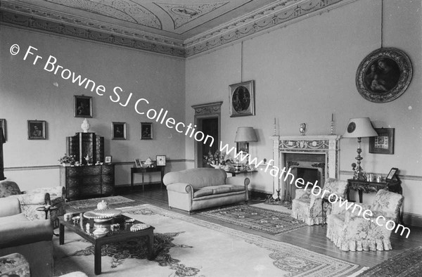 ITALIAN LEGATION  LUCAN HOUSE  DRAWING ROOM FROM SOUTH EAST